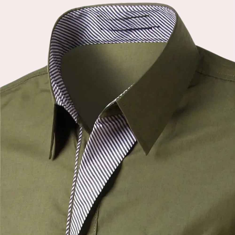 Anzughemd | Slim Fit | Langarm | Hemd mit Knopfleiste | Herrenhemd-Chaps Herrenmode