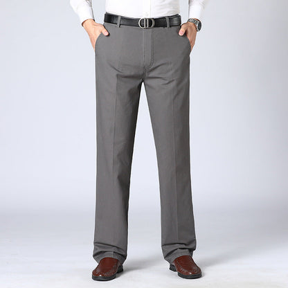 Anzughose | Straight Leg | Officewear | Anzughose | Formelle Herrenhosen-Grau-XS-Chaps Herrenmode
