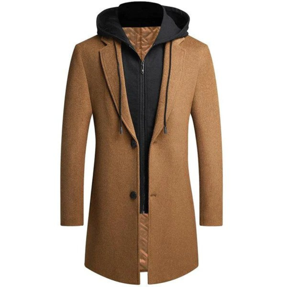 Arkham Straßenmantel-Braun-S-Chaps Herrenmode
