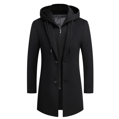 Arkham Straßenmantel-Schwarz-S-Chaps Herrenmode