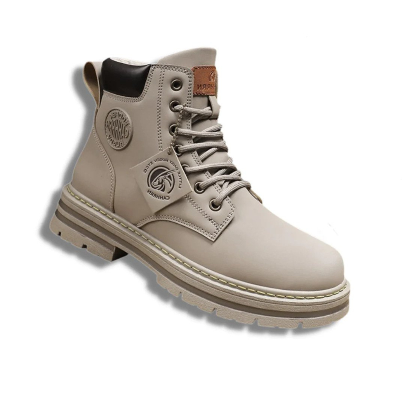 Armee-Stiefel-Grau-38-Chaps Herrenmode