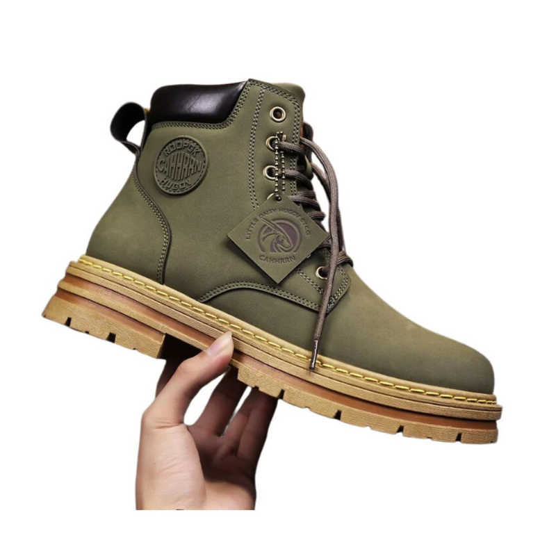 Armee-Stiefel-Grün-38-Chaps Herrenmode