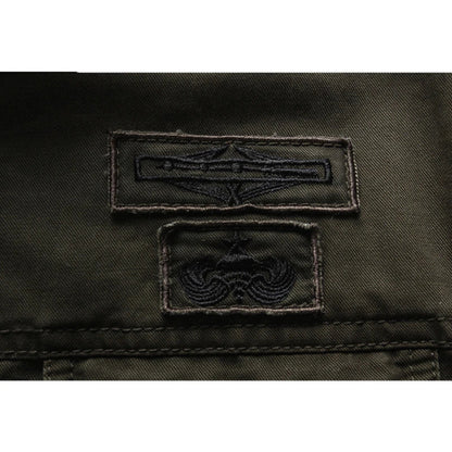 Armeegrüne Jacke | Zip-Up | Taschen | Herrenjacke | Outdoorjacke-Chaps Herrenmode