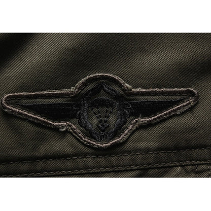 Armeegrüne Jacke | Zip-Up | Taschen | Herrenjacke | Outdoorjacke-Chaps Herrenmode
