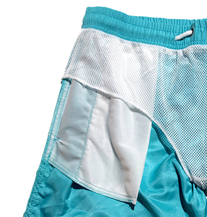 Badeshorts – schnell trocknend – elastischer Bund – Boardshorts – Badehosen-Chaps Herrenmode