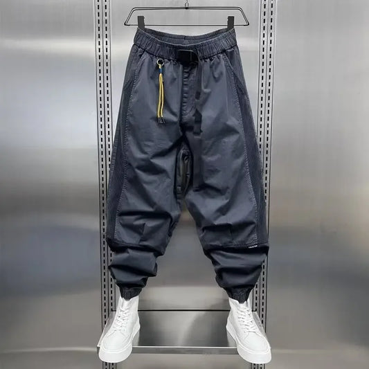 Baggy Pants - Elastic Waist Loose Fit Track Pants für Männer-Chaps Herrenmode