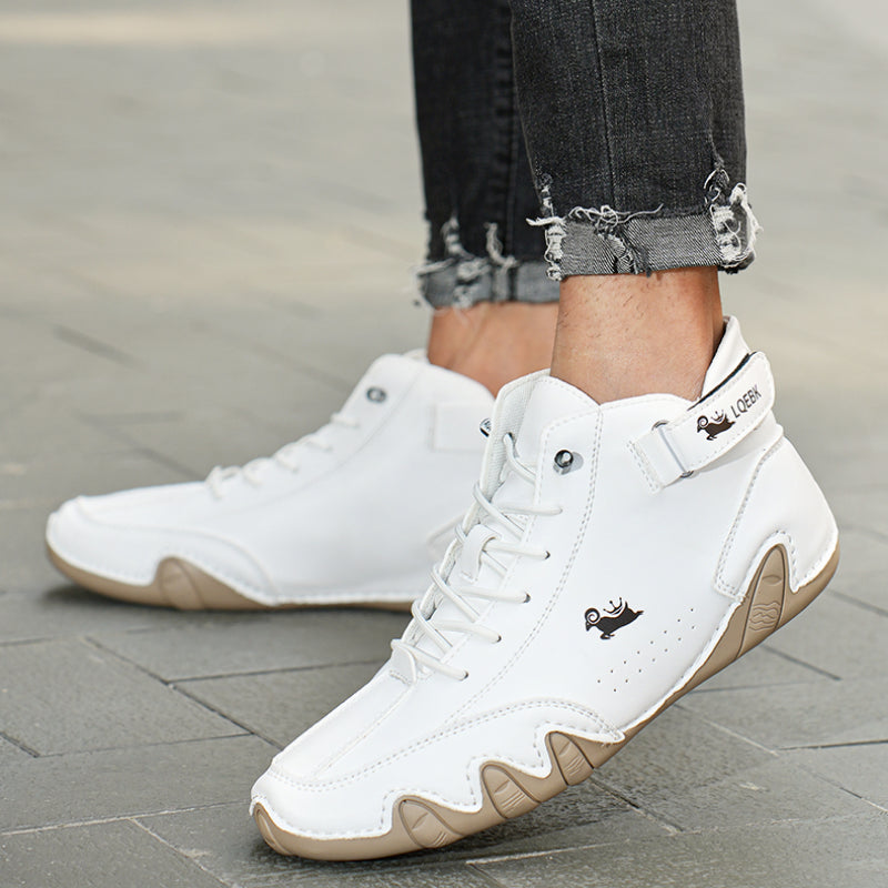 Barfußschuhe | Rutschfest | Slip-On | Sneakers mit Knöchelriemen | Herrenschuhe-Chaps Herrenmode