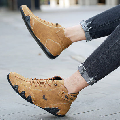 Barfußschuhe | Rutschfest | Slip-On | Sneakers mit Knöchelriemen | Herrenschuhe-Chaps Herrenmode