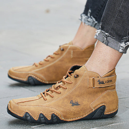 Barfußschuhe | Rutschfest | Slip-On | Sneakers mit Knöchelriemen | Herrenschuhe-Chaps Herrenmode