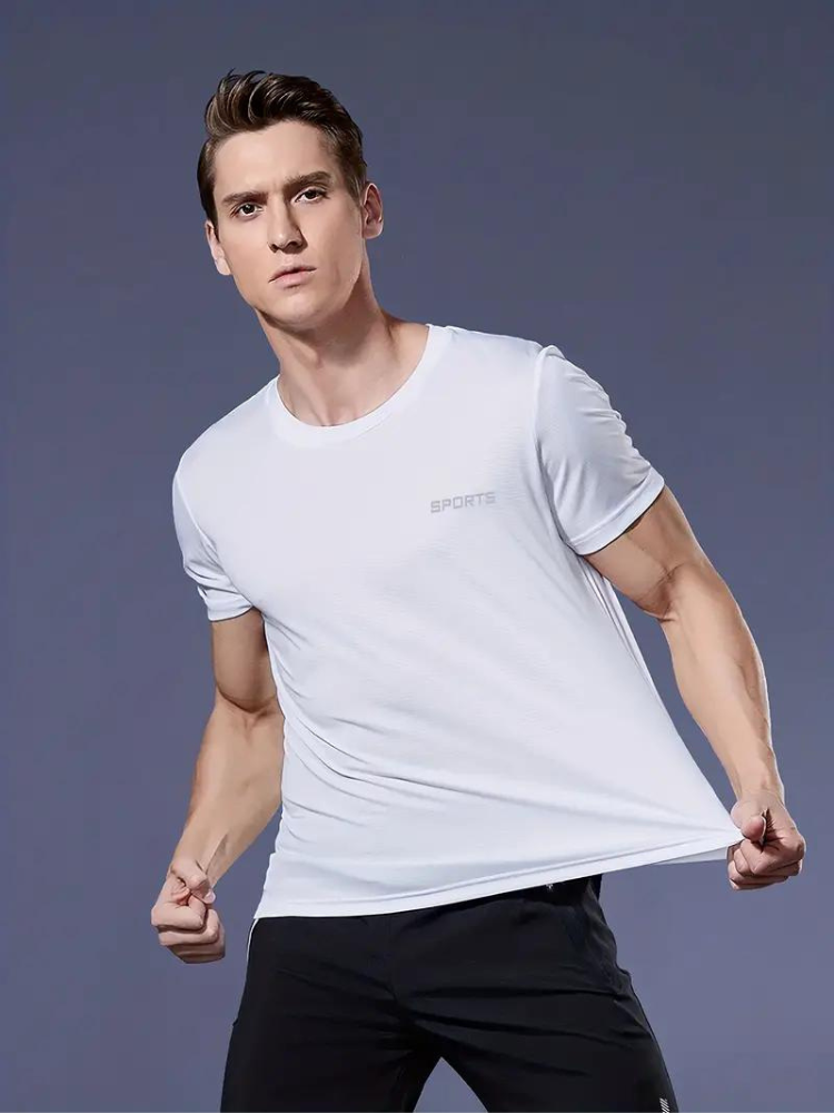 Barlow Sport T-Shirt | Schnell trocknendes Workout-T-Shirt für Männer-Chaps Herrenmode