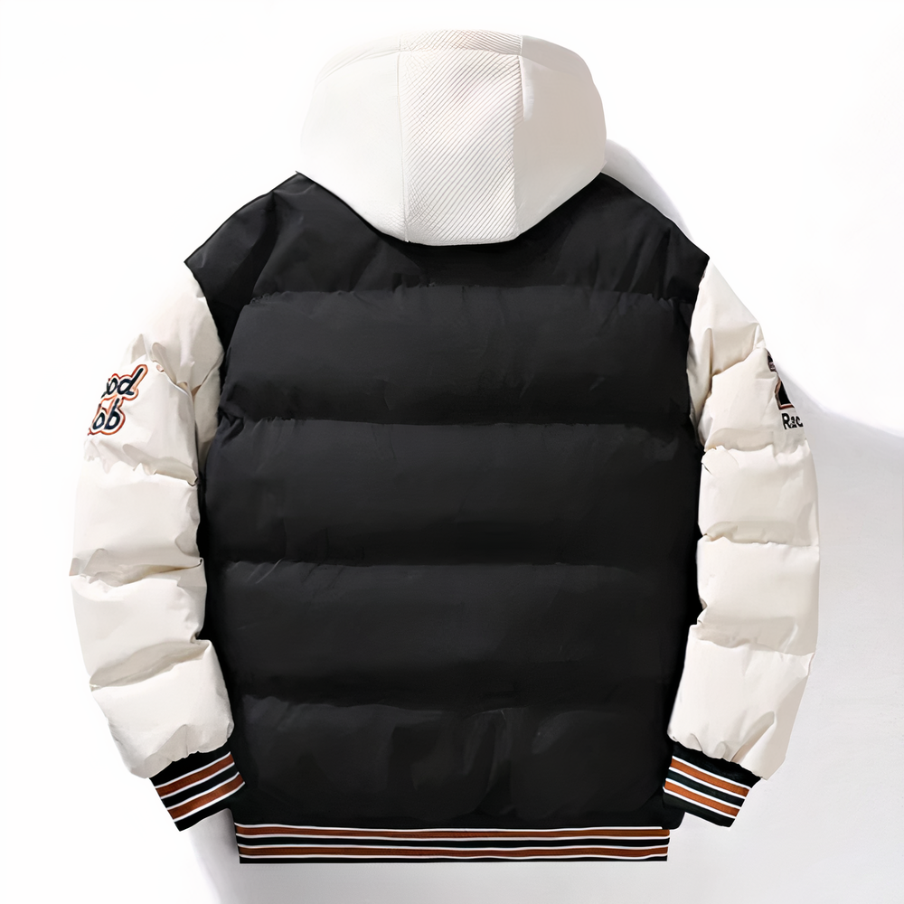 Baseballjacke | Kapuzenjacke | Winter | Bomberjacke für Männer | Pufferjacke-Chaps Herrenmode