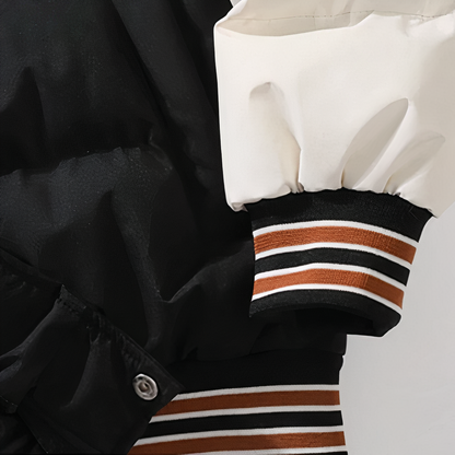 Baseballjacke | Kapuzenjacke | Winter | Bomberjacke für Männer | Pufferjacke-Chaps Herrenmode