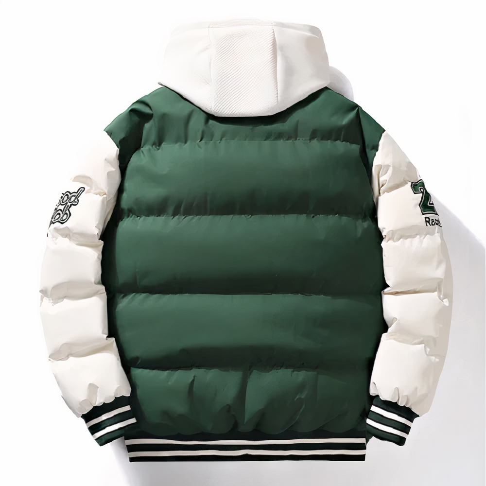 Baseballjacke | Kapuzenjacke | Winter | Bomberjacke für Männer | Pufferjacke-Chaps Herrenmode