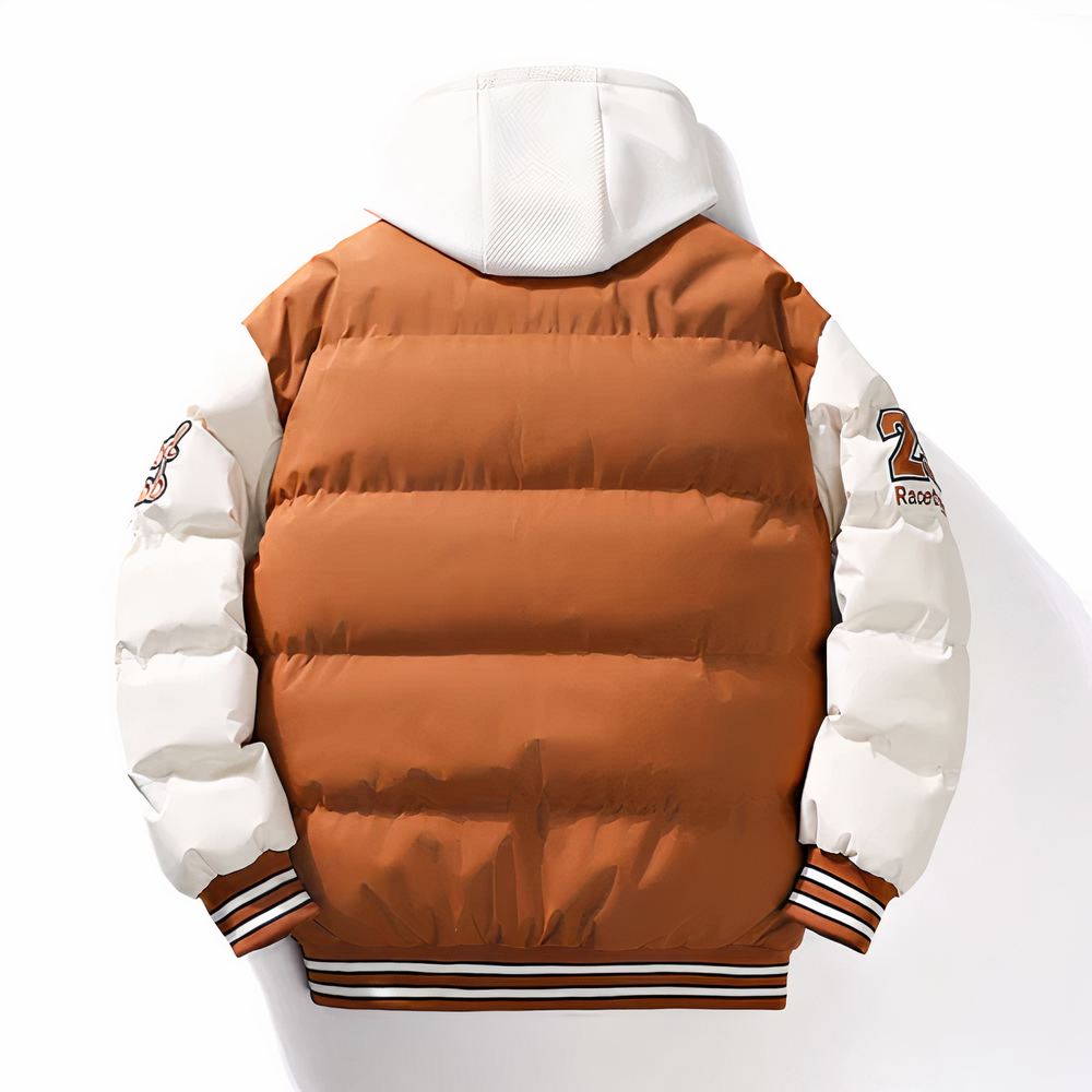 Baseballjacke | Kapuzenjacke | Winter | Bomberjacke für Männer | Pufferjacke-Chaps Herrenmode
