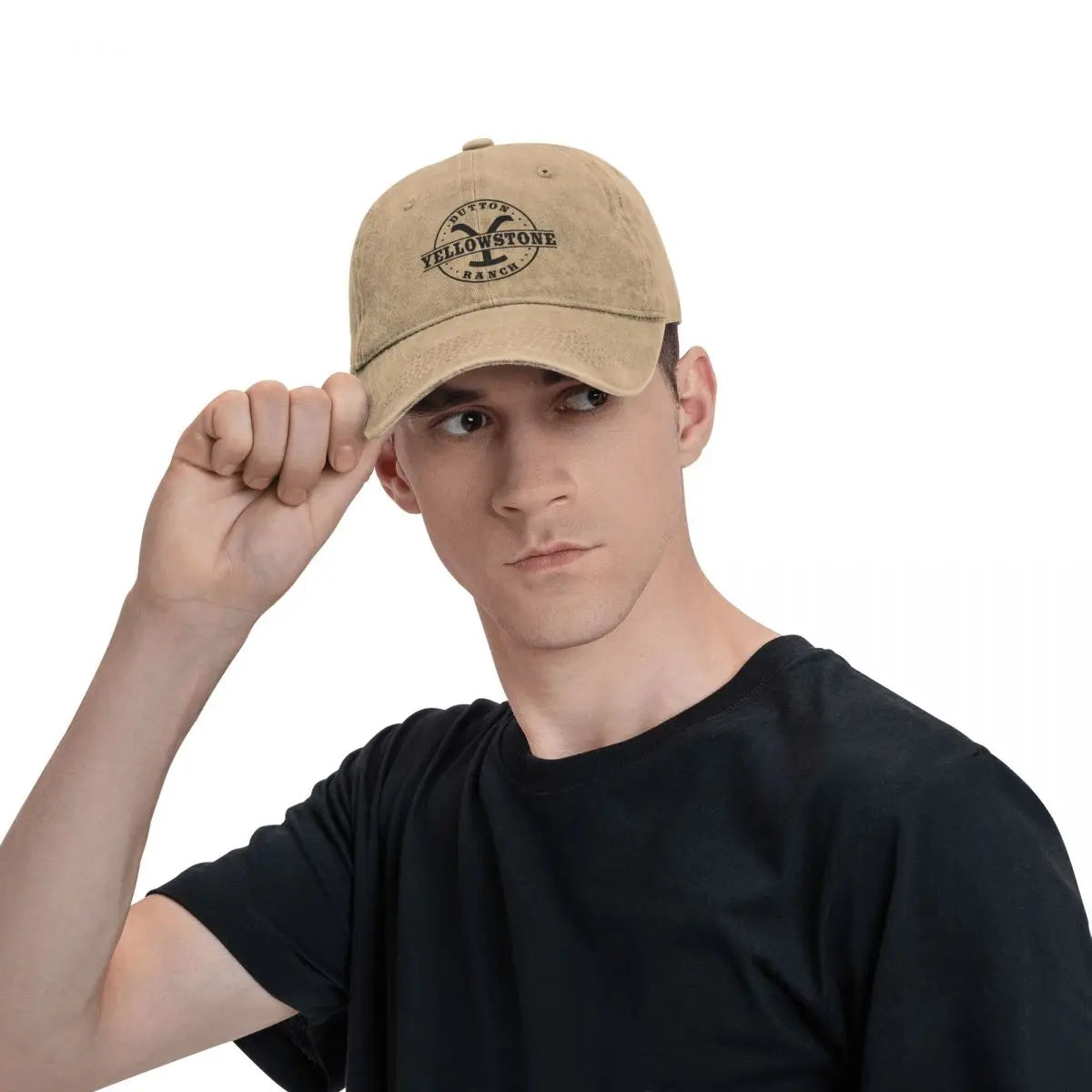 Baseballkappe | Unisex | Gewaschen | Baseballmützen für Männer | Herrenkappe-Chaps Herrenmode