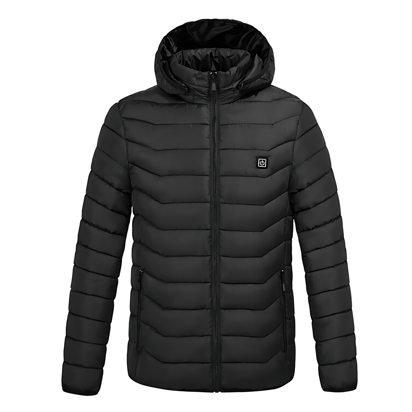 Beheizte Jacke - Kapuze - Puffer - Daunenjacke - Winterjacke für Männer-Chaps Herrenmode