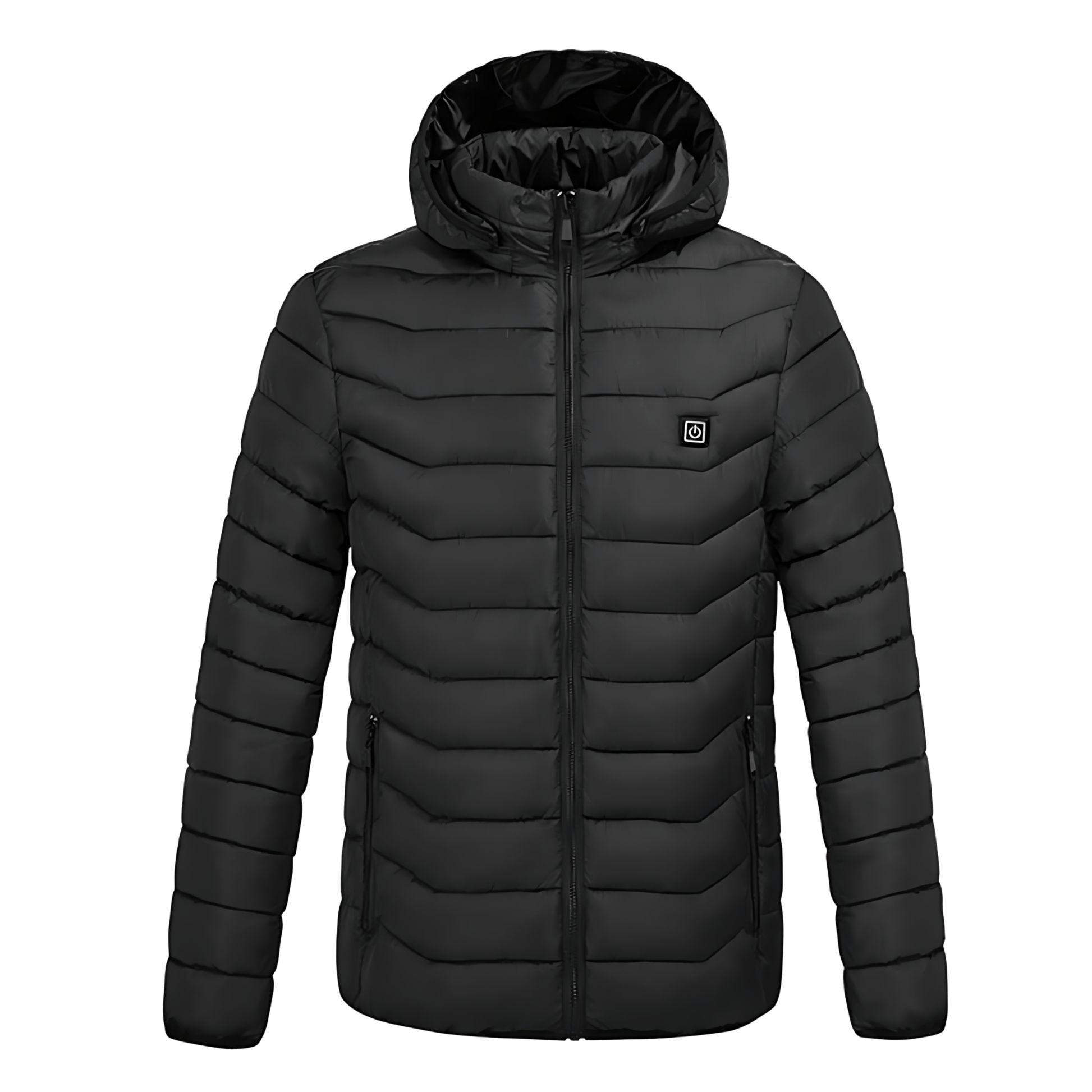 Beheizte Jacke - Kapuze - Puffer - Daunenjacke - Winterjacke für Männer-Chaps Herrenmode