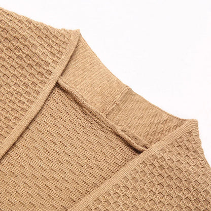 Blazer | Offene Vorderseite | Taschen | Strickjacke | Herrenbekleidung-Chaps Herrenmode
