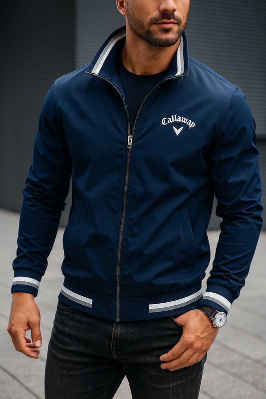 Bomberjacke - Lässige, leichte Herren-Zip-Up Jacke-Chaps Herrenmode