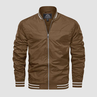 Bomberjacke - Leichte Harrington-Sommerjacke mit Reißverschluss für Männer-Chaps Herrenmode