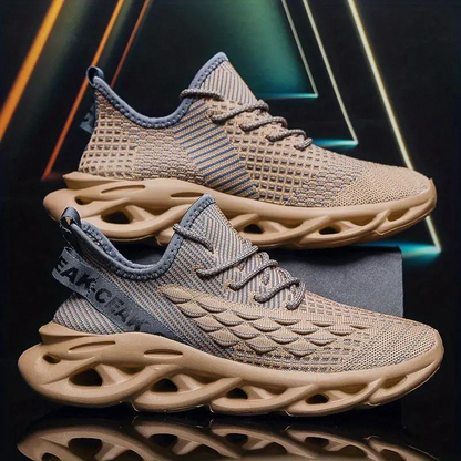 Brett Sneakers | Trendy Breathable Footwear für Männer-Hellbraun-39-Chaps Herrenmode