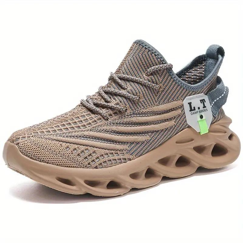 Brett Sneakers | Trendy Breathable Footwear für Männer-Khaki-39-Chaps Herrenmode