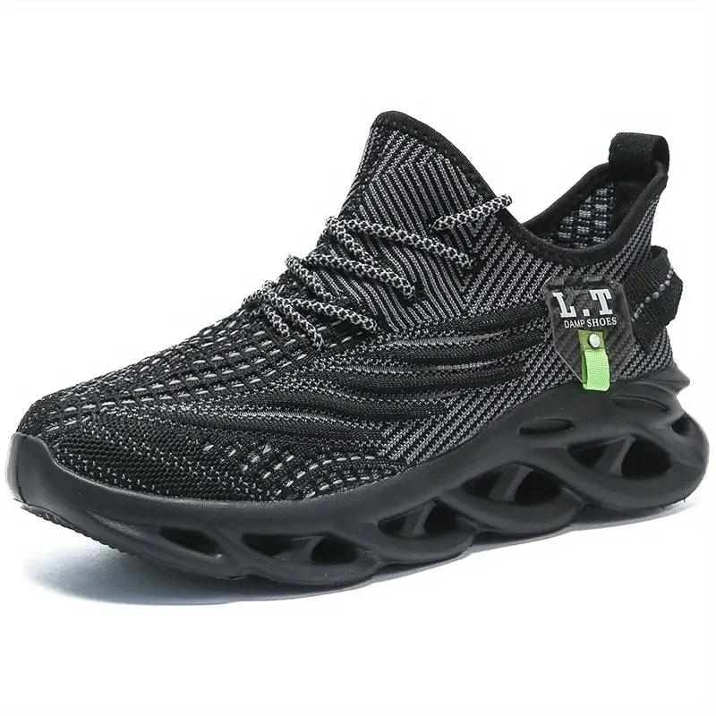 Brett Sneakers | Trendy Breathable Footwear für Männer-Schwarz-39-Chaps Herrenmode