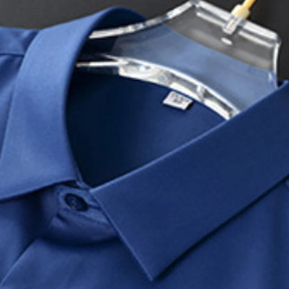 Bügelfreies Hemd – knitterfrei – mit Knöpfen – Herrenhemd – Herrenhemden-Chaps Herrenmode