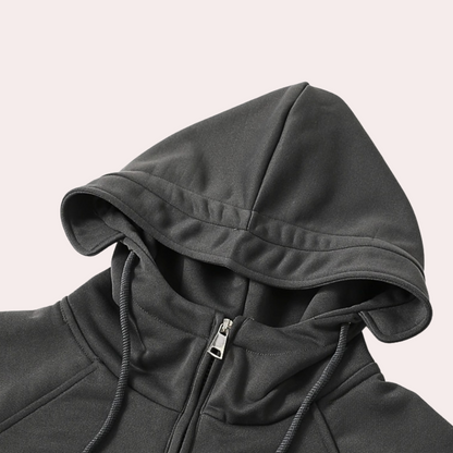 Cargo Hoodie - Halber Reißverschluss - Taschen - Pullover Hoodie - Herren Hoodie-Chaps Herrenmode