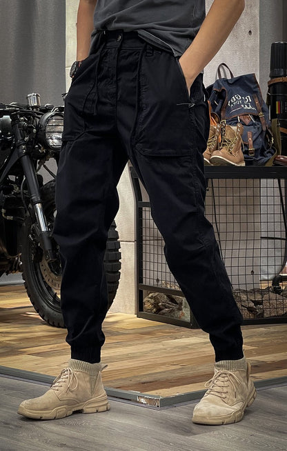 Cargo Jogger | Tactical | Drawstring | Cargohosen | Herrenhosen-Chaps Herrenmode