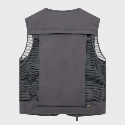 Cargo-Weste | Reißverschluss | Taschen | Cargo-Weste | Herrenweste-Chaps Herrenmode