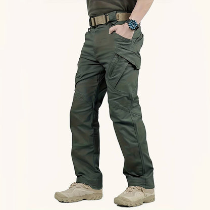 Cargohosen | Gerades Bein | Freizeit | Tactical-Hosen | Herrenhosen-Armeegrün-XS-Chaps Herrenmode