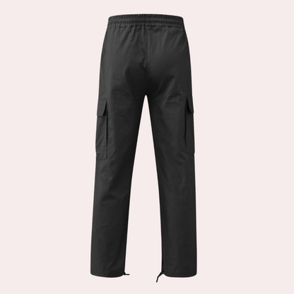 Cargohosen – Lässig – Locker sitzend – Gerade geschnittene Cargohosen – Herrenhosen-Chaps Herrenmode