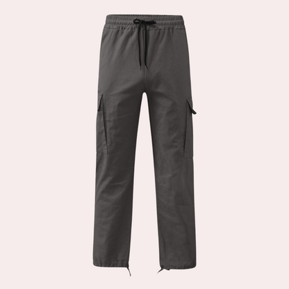 Cargohosen – Lässig – Locker sitzend – Gerade geschnittene Cargohosen – Herrenhosen-Chaps Herrenmode