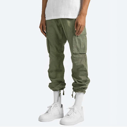 Cargohosen – Lässig – Locker sitzend – Gerade geschnittene Cargohosen – Herrenhosen-Chaps Herrenmode