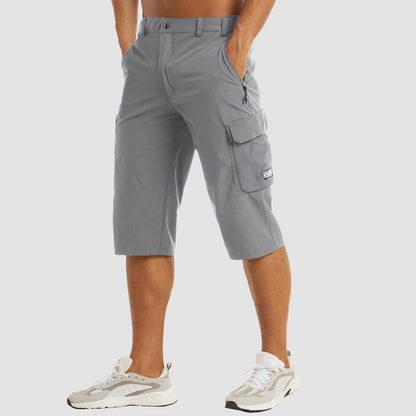 Cargohosen – Schnell trocknend – Caprihosen – Cargoshorts – Herrenhosen-Chaps Herrenmode