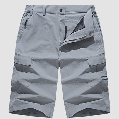 Cargohosen – Schnell trocknend – Caprihosen – Cargoshorts – Herrenhosen-Chaps Herrenmode