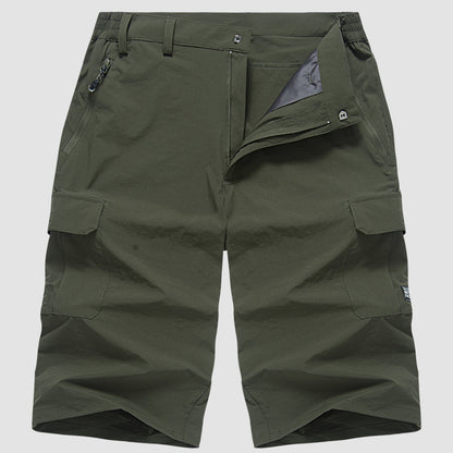 Cargohosen – Schnell trocknend – Caprihosen – Cargoshorts – Herrenhosen-Chaps Herrenmode