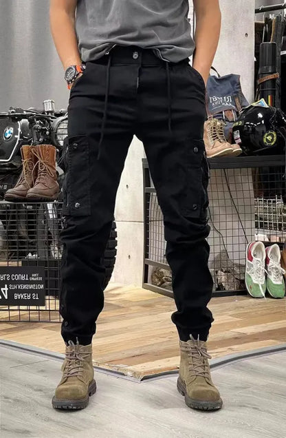 Cargohosen | Tactical | Taschen | Cargo-Jogginghosen | Cargohosen für Herren-Schwarz-XS-Chaps Herrenmode
