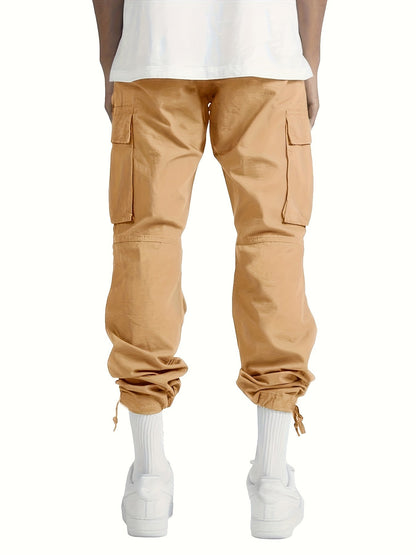 Cargohosen – gerade Beinpartie – lockere Passform – Cargohosen für Herren – Herrenhosen-Chaps Herrenmode