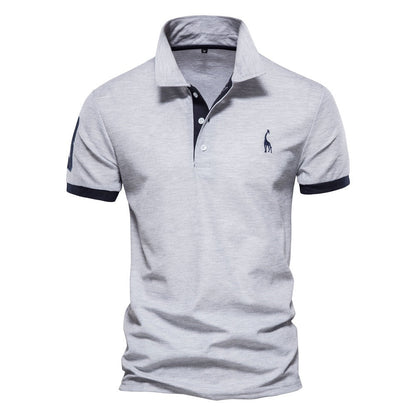 Chaps Herrenmode Sommer-Polo-Grau-S-Chaps Herrenmode