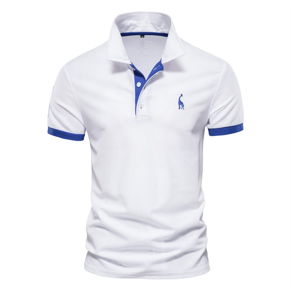 Chaps Herrenmode Sommer-Polo-Weiß-S-Chaps Herrenmode
