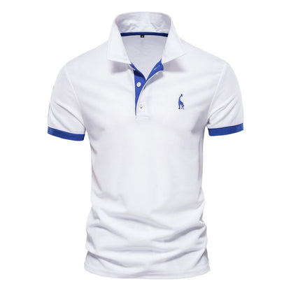 Chaps Herrenmode Sommer-Polo-Weiß-S-Chaps Herrenmode
