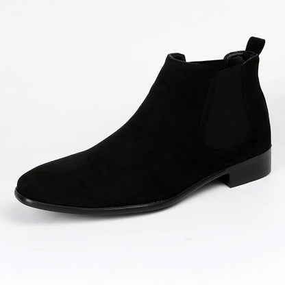 Chelsea Boots - Herren Schlupfstiefel aus Wildleder-Chaps Herrenmode