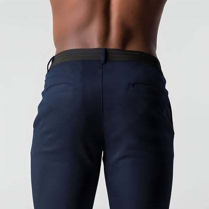 Chino Hosen | Elastische Taille | Stretchy | Skinny Chinos | Herren Chinos-Chaps Herrenmode