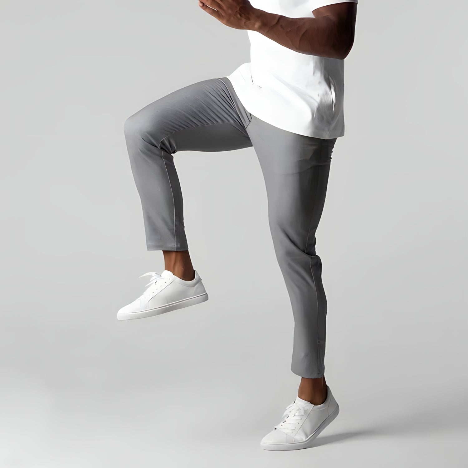 Chino Hosen | Elastische Taille | Stretchy | Skinny Chinos | Herren Chinos-Chaps Herrenmode