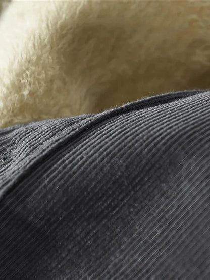 Cordhemd | Warm | Mit Fleece gefüttert | Overshirt | Herrenbekleidung-Chaps Herrenmode