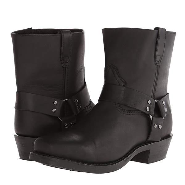 Cowboystiefel – Wadenhoch – Karree-Spitze – Westernstiefel – Herrenstiefel-Chaps Herrenmode