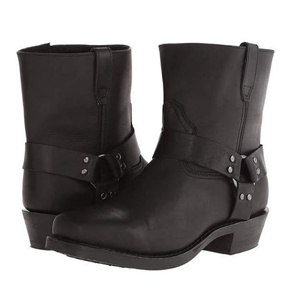 Cowboystiefel – Wadenhoch – Karree-Spitze – Westernstiefel – Herrenstiefel-Chaps Herrenmode