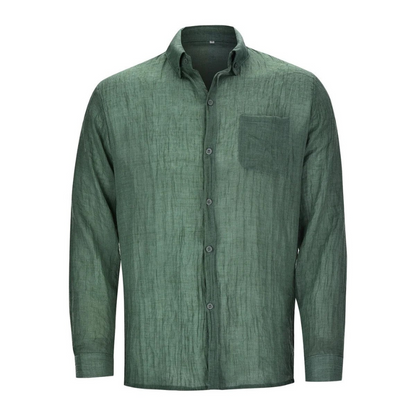 Dennis Leinenbluse-Chaps Herrenmode